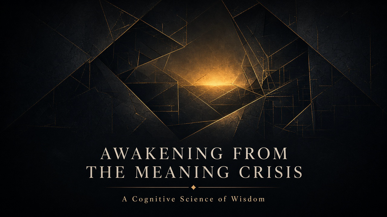John Vervaeke | Awakening from the Meaning Crisis